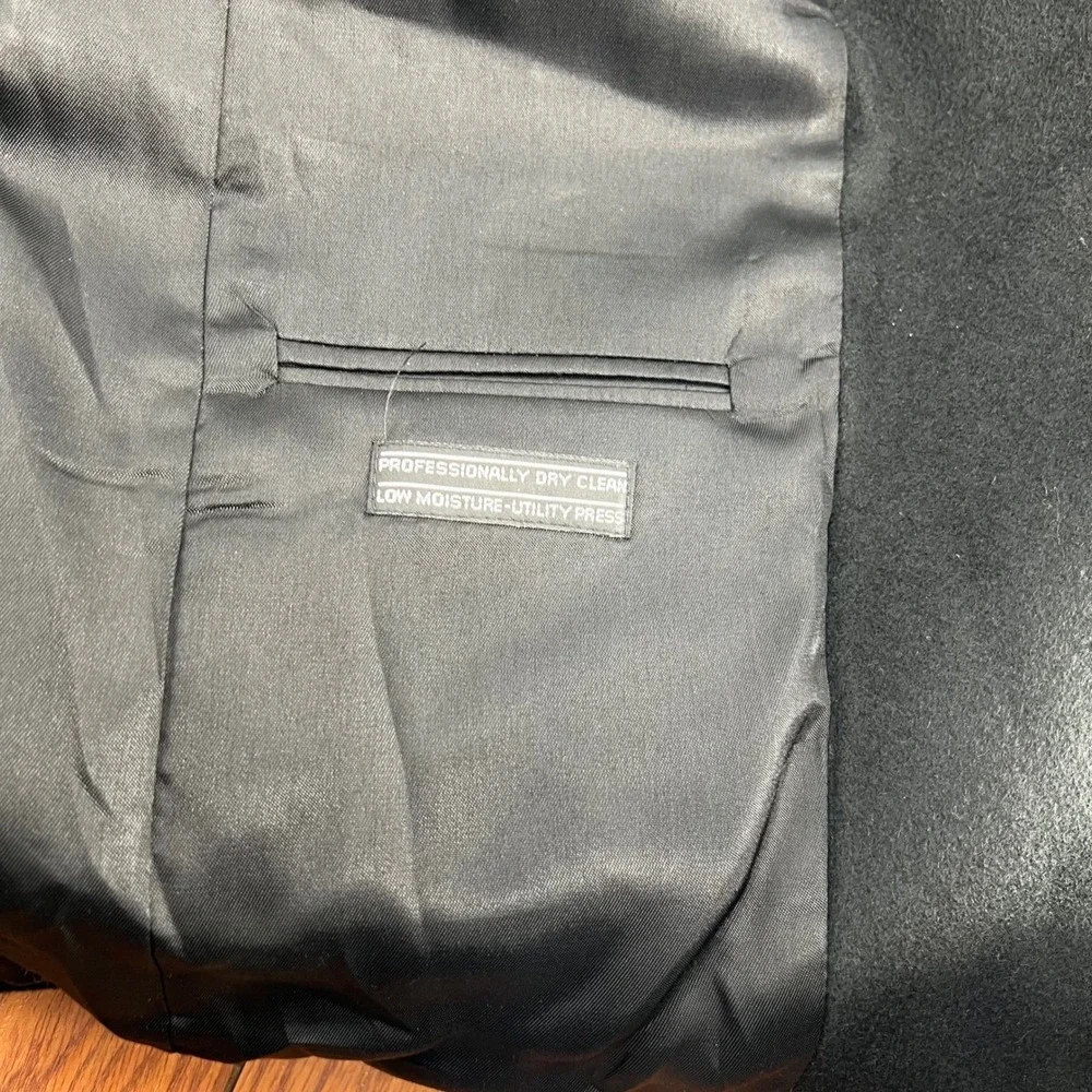 Amherst & Brock‎ Made in USA Black Camelhair Blazer Today's Man 38R